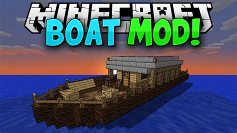 boat mod minecraft